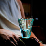 Edo Kiriko Handcrafted Starlit Guqin Whisky Glass – A Symphony of Light and Heritage