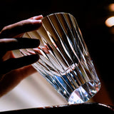 Edo Kiriko Handcrafted Starlit Guqin Whisky Glass – A Symphony of Light and Heritage