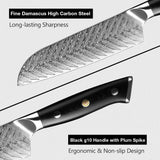 Daichi (だいち) Damascus VG10 Steel Kitchen Knives Set