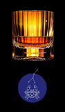 Edo Kiriko "12 Constellations" K9 Lead-Free Crystal Whiskey Glass – A Celestial Birthday Gift