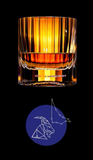 Edo Kiriko "12 Constellations" K9 Lead-Free Crystal Whiskey Glass – A Celestial Birthday Gift