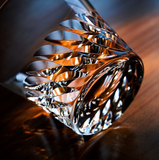 Edo Kiriko "Wings of an Angel" Hand-Cut Whiskey Glass