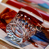 Edo Kiriko "Wings of an Angel" Hand-Cut Whiskey Glass