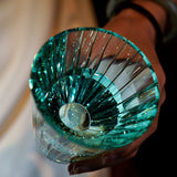 Edo Kiriko Handcrafted Starlit Guqin Whisky Glass – A Symphony of Light and Heritage