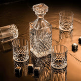 The Sovereign Decanter & Glass Set | Luxury Crystal Whiskey Connoisseur Suite