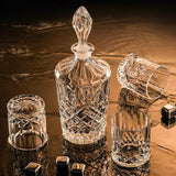 The Sovereign Decanter & Glass Set | Luxury Crystal Whiskey Connoisseur Suite