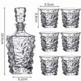 The Sovereign Decanter & Glass Set | Luxury Crystal Whiskey Connoisseur Suite
