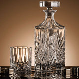 The Sovereign Decanter & Glass Set | Luxury Crystal Whiskey Connoisseur Suite