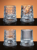 The Kinetic Connoisseur | Luxury Rocking Crystalline Whiskey Tumbler Suite