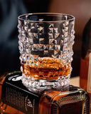 The Vanguard Carousel | Luxury Rotating Crystal Whiskey Connoisseur Suite