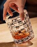 The Vanguard Carousel | Luxury Rotating Crystal Whiskey Connoisseur Suite