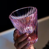 Edo Kiriko Handcrafted Starlit Guqin Whisky Glass – A Symphony of Light and Heritage
