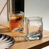 Japanese Handmade Wave Whisky Glass