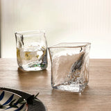 Japanese Handmade Wave Whisky Glass