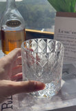 Edo Kiriko Handcrafted Celestial Whisky Glass – A Cosmos Reflected in Crystal