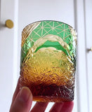 Handcrafted Edo Kiriko Whiskey Glass
