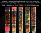 SAKUTO (久拓) Japanese Damascus Steel Kitchen Knife With Coloured Octagonal Handle