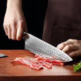 Daichi (だいち) Damascus VG10 Steel Kitchen Knives Set