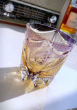 Edo Kiriko Handcrafted Dancing Phoenix Whisky Glass – A Soaring Symphony in Crystal