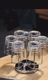 The Vanguard Carousel | Luxury Rotating Crystal Whiskey Connoisseur Suite