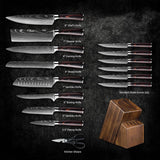Nozomi (のぞみ) Professional Chef Knife Set