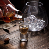 Two-Tier Spirit Glass Decanter