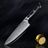 Daichi (だいち) Damascus VG10 Steel Kitchen Knives Set