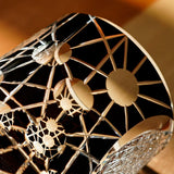 Edo Kiriko Handcrafted Night Jewel Whisky Glass – A Glimmer of Midnight Majesty