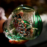 Edo Kiriko Handcrafted Lepidoptera Whisky Glass – A Flutter of Elegance in Crystal
