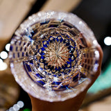 Edo Kiriko Handcrafted Sapphire Motif Whisky Glass – A Deep Dive into Luminous Elegance