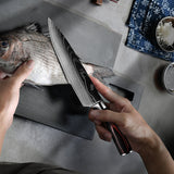 Fujin Chef's Knife Set 7 Pcs Pakkawood Handle