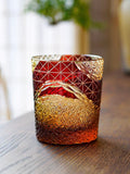 Handcrafted Edo Kiriko Whiskey Glass