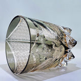 Edo Kiriko Handcrafted Dancing Phoenix Whisky Glass – A Soaring Symphony in Crystal