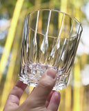 Exquisite Handmade Edo Kiriko Starburst Crystal Tumbler