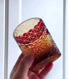 Handcrafted Edo Kiriko Whiskey Glass
