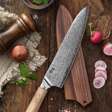 Kasami (かすみ) Japanese Damascus Steel Kitchen Knives Set