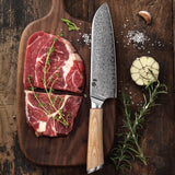 Kasami (かすみ) Japanese Damascus Steel Kitchen Knives Set